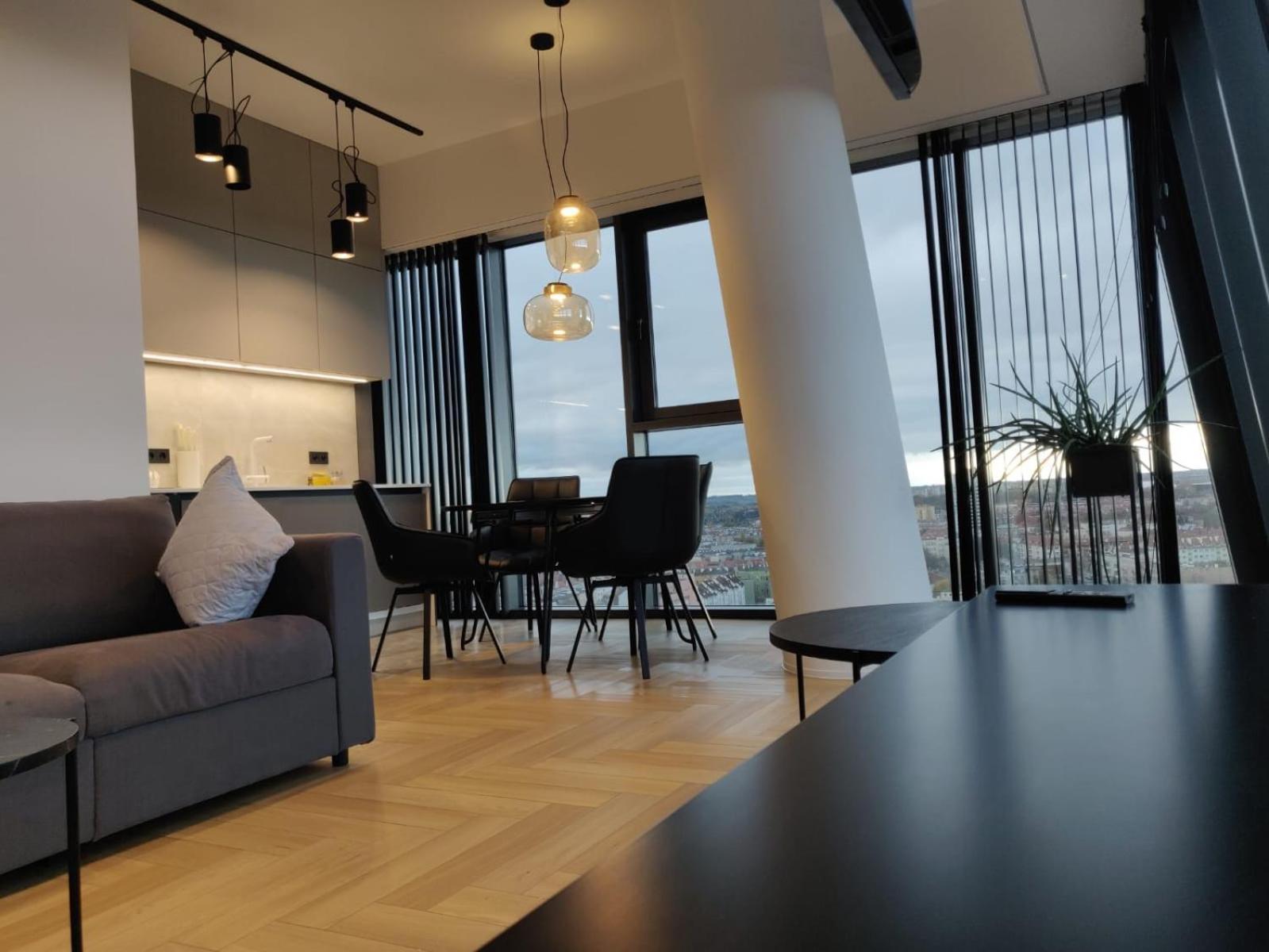 Hanza Tower Szczecin Sky Apart 18Th Floor A Exterior foto